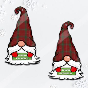 Carruthers Gnome Christmas Ornament with His Tartan Christmas Hat - Tartan Vibes Clothing
