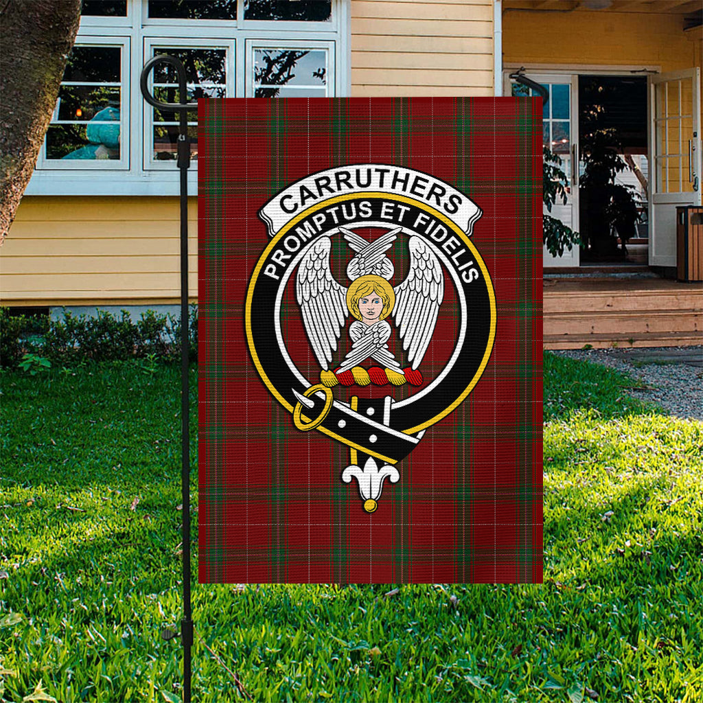 Carruthers Tartan Flag with Family Crest - Tartan Vibes Clothing