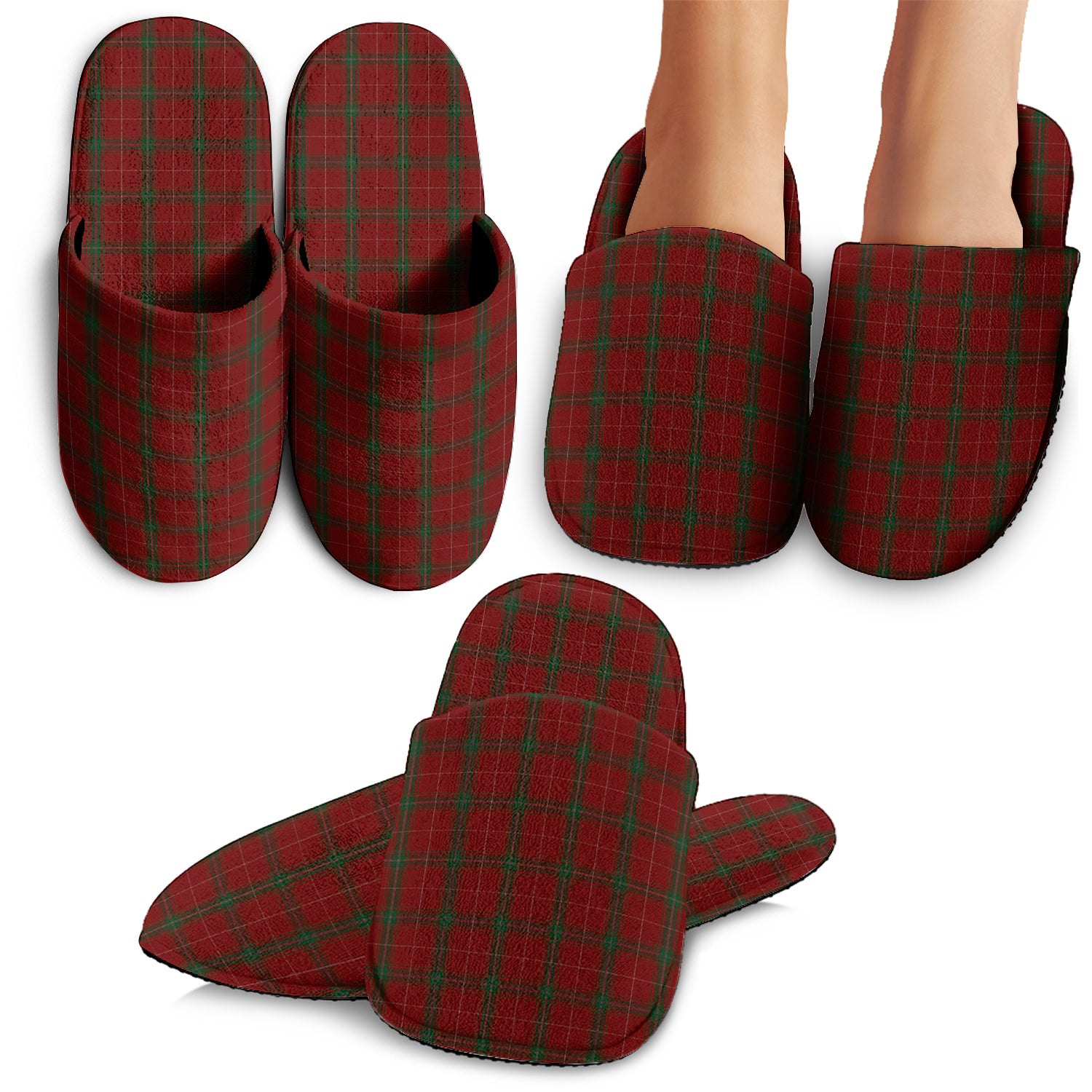 Carruthers Tartan Home Slippers - Tartanvibesclothing