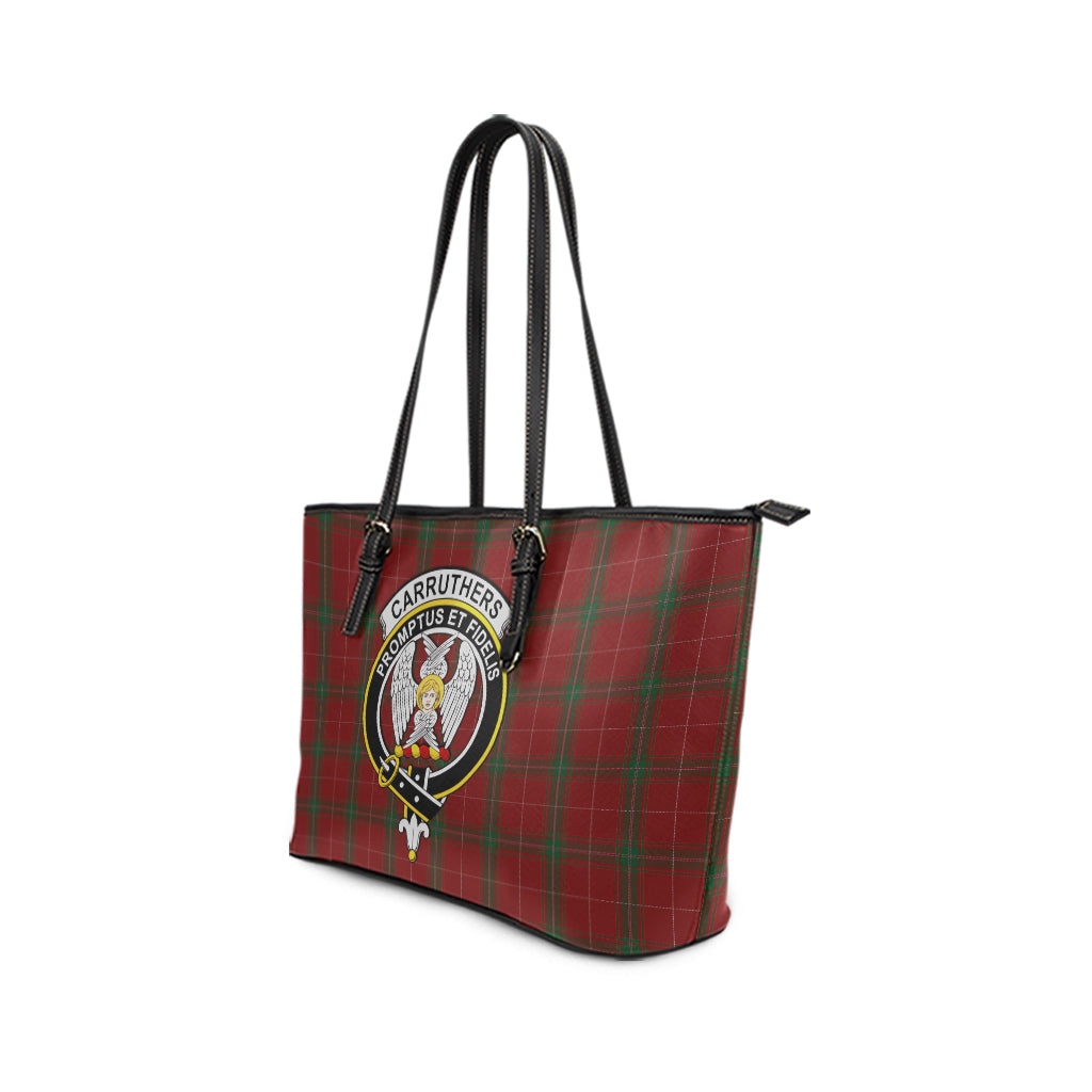 carruthers-tartan-leather-tote-bag-with-family-crest