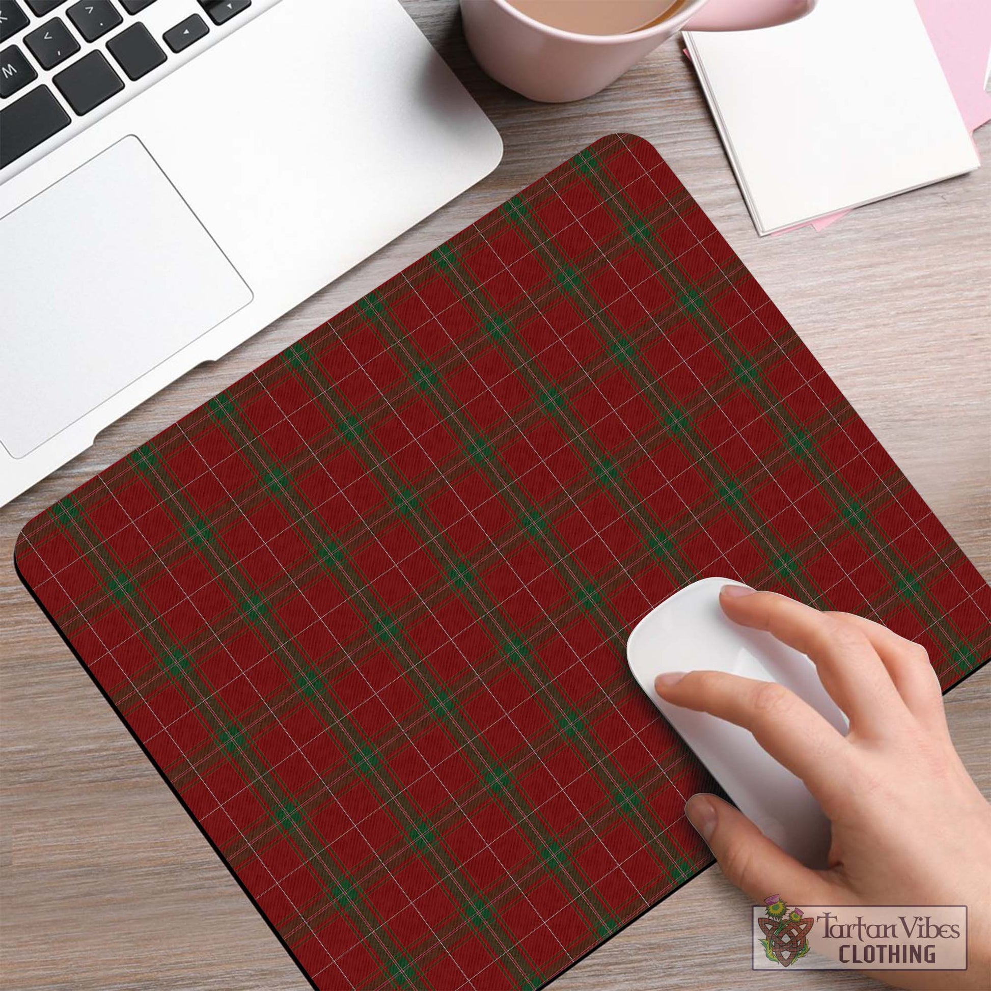 Tartan Vibes Clothing Carruthers Tartan Mouse Pad