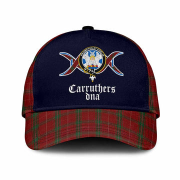 Carruthers Clan DNA Tartan Classic Cap Classic Cap Universal Fit - Tartan Vibes Clothing