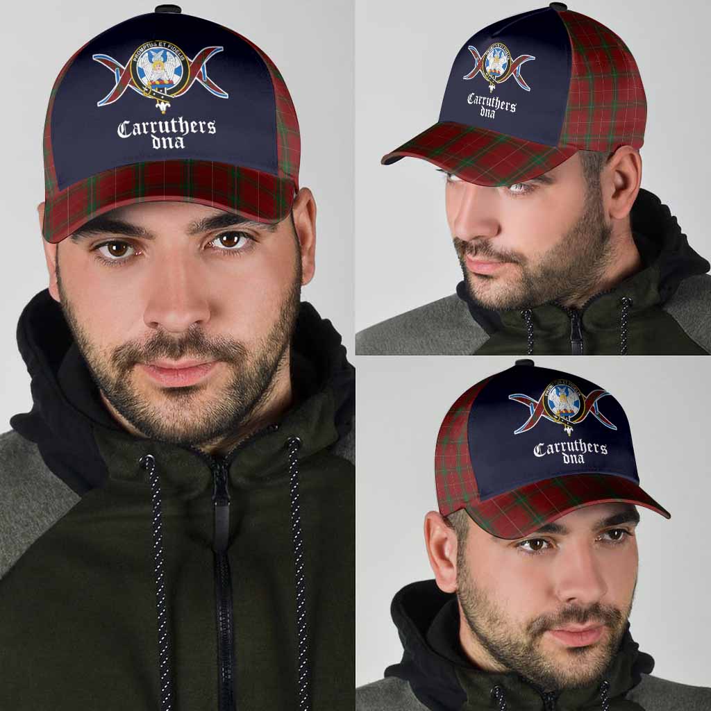 Carruthers Clan DNA Tartan Classic Cap - Tartan Vibes Clothing