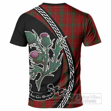 Carruthers Family Crest Tartan T-Shirt Alba Thistle Inspired - Tartan Vibes Clothing