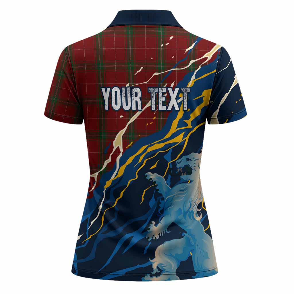 Carruthers Scotland Tartan Women Polo Shirt WC2026 Football - We'll Be Coming