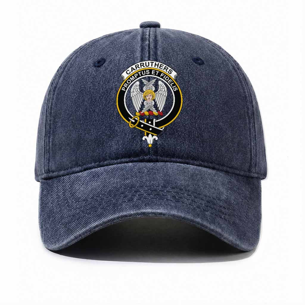 Carruthers Scottish Clan Crest Washed Baseball Cap