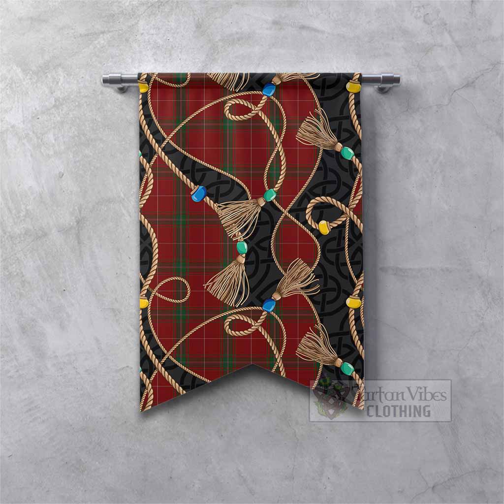 Carruthers Scottish Tartan Twisted Ropes Stylized Gonfalon Fishtail - Tartan Vibes Clothing