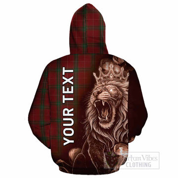 Carruthers Tartan Cotton Hoodie Roaring Lion Heritage