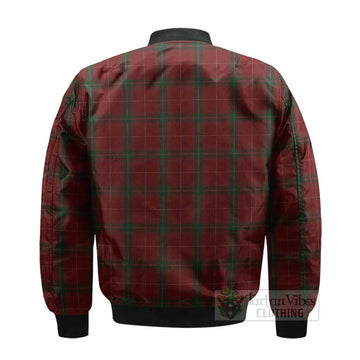 Carruthers Tartan Crest Bomber Jacket Ferocious Lion Style
