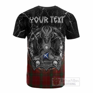 Carruthers Tartan Crest Cotton T-shirt Celtic Odin's Raven Legacy