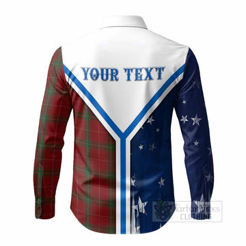 Carruthers Tartan Crest Long Sleeve Button Shirts Scottish-American Heritage