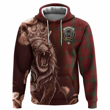Carruthers Tartan Hoodie Roaring Lion Heritage