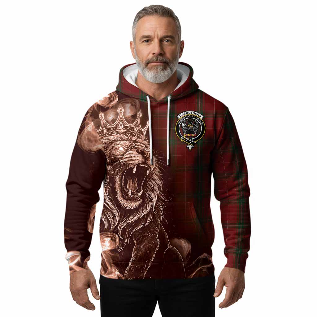 Carruthers Tartan Hoodie Roaring Lion Heritage