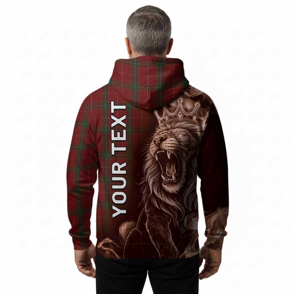 Carruthers Tartan Hoodie Roaring Lion Heritage