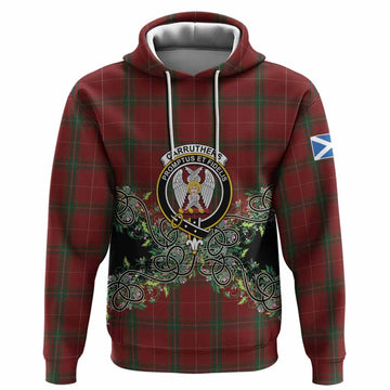 Carruthers Tartan Hoodie Thistle Scottish Spirit