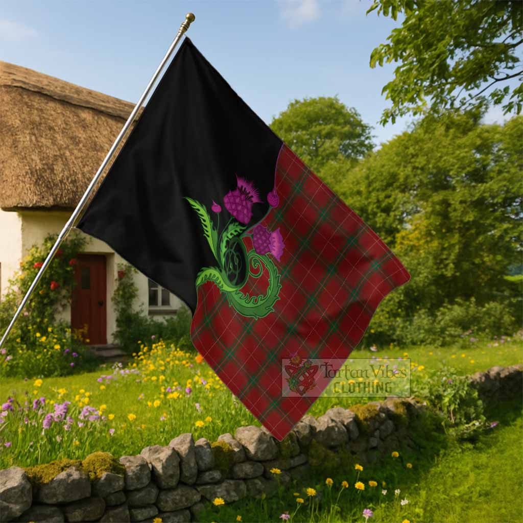 Carruthers Tartan House Flag Traditional Scottish Thistle - Tartan Vibes Clothing