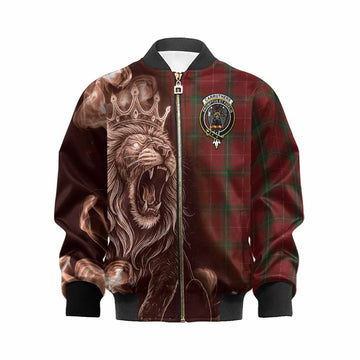 Carruthers Tartan Kid Bomber Jacket Roaring Lion Heritage