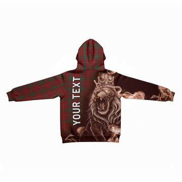 Carruthers Tartan Kid Hoodie Roaring Lion Heritage