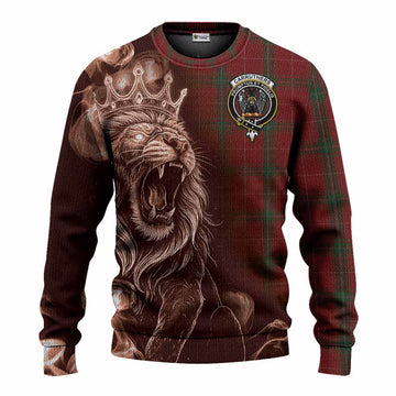 Carruthers Tartan Knitted Sweater Roaring Lion Heritage