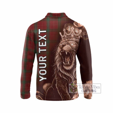 Carruthers Tartan Long Sleeve Polo Shirt Roaring Lion Heritage