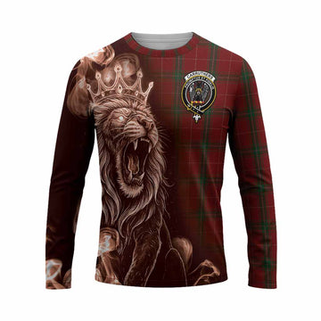 Carruthers Tartan Long Sleeve T-Shirt Roaring Lion Heritage