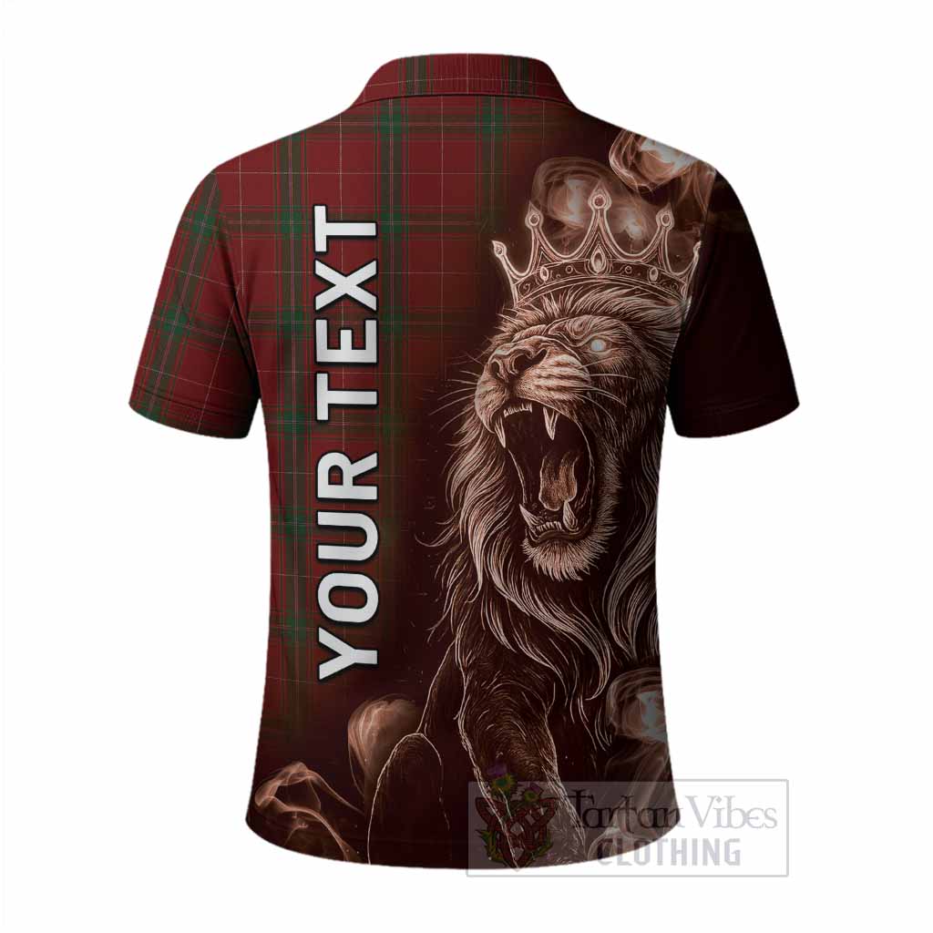 Carruthers Tartan Polo Shirt Roaring Lion Heritage