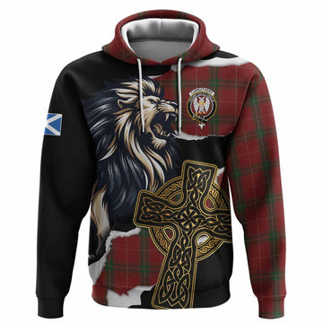 Carruthers Tartan Scottish Hoodie Lion Celtic Heritage