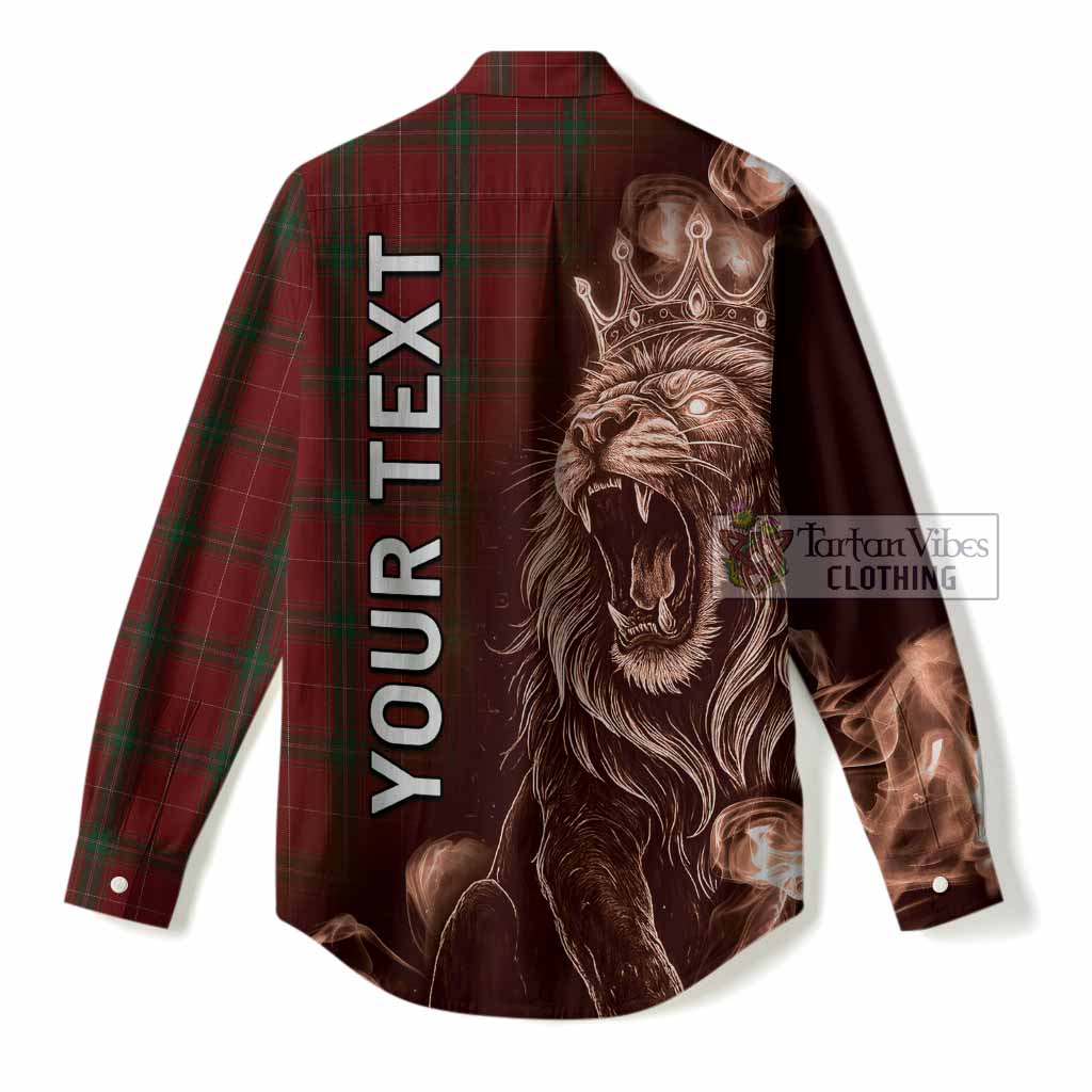 Carruthers Tartan Women Casual Shirt Roaring Lion Heritage