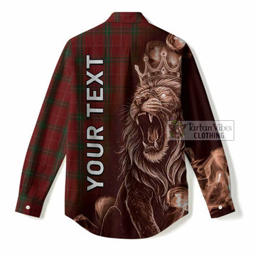 Carruthers Tartan Women Casual Shirt Roaring Lion Heritage