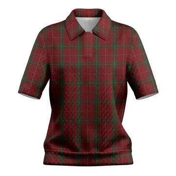 Carruthers Tartan Women’s Polo Sweater Top