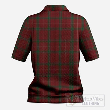 Carruthers Tartan Women’s Polo Sweater Top