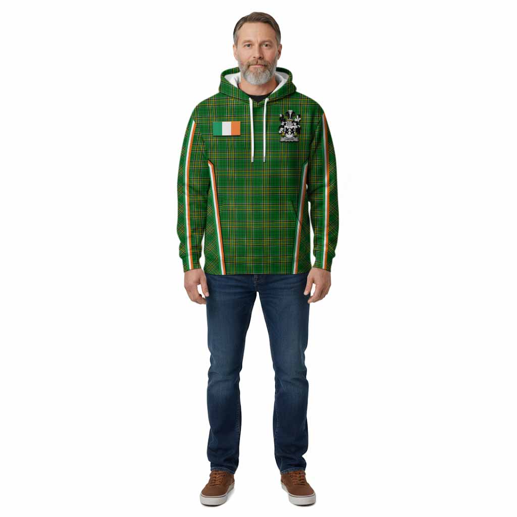 Carter Irish Clan Coat of Arm Tartan Cotton Hoodie Flag Style