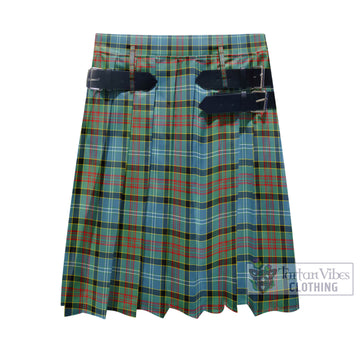 Cathcart Tartan Men's Pleated Skirt - Fashion Casual Retro Scottish Kilt Style