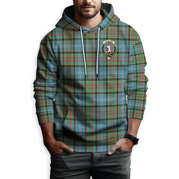 Cathcart Tartan Hoodie with Family Crest