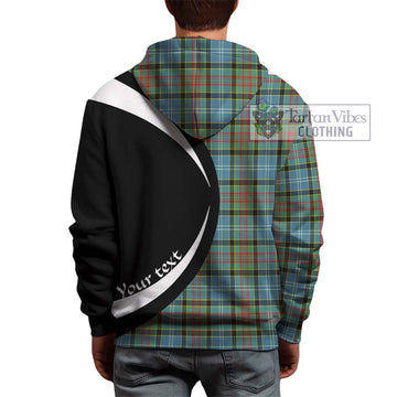 Tartan Vibes Clothing Cathcart Tartan Hoodie with Family Crest Circle Style