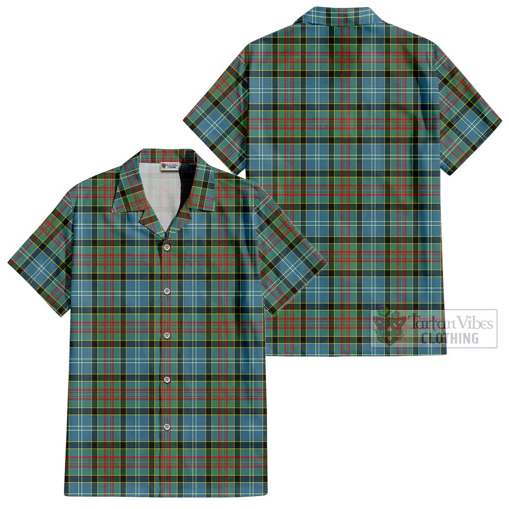 Cathcart Tartan Cotton Hawaiian Shirt Kid - Tartanvibesclothing Shop