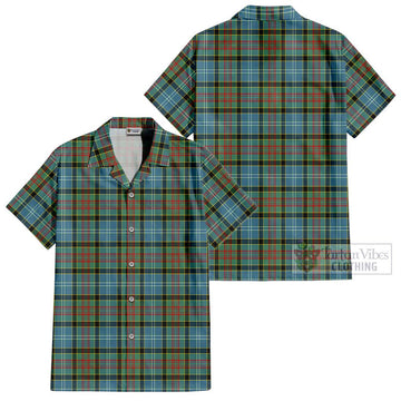 Cathcart Tartan Cotton Hawaiian Shirt Kid - Tartanvibesclothing Shop