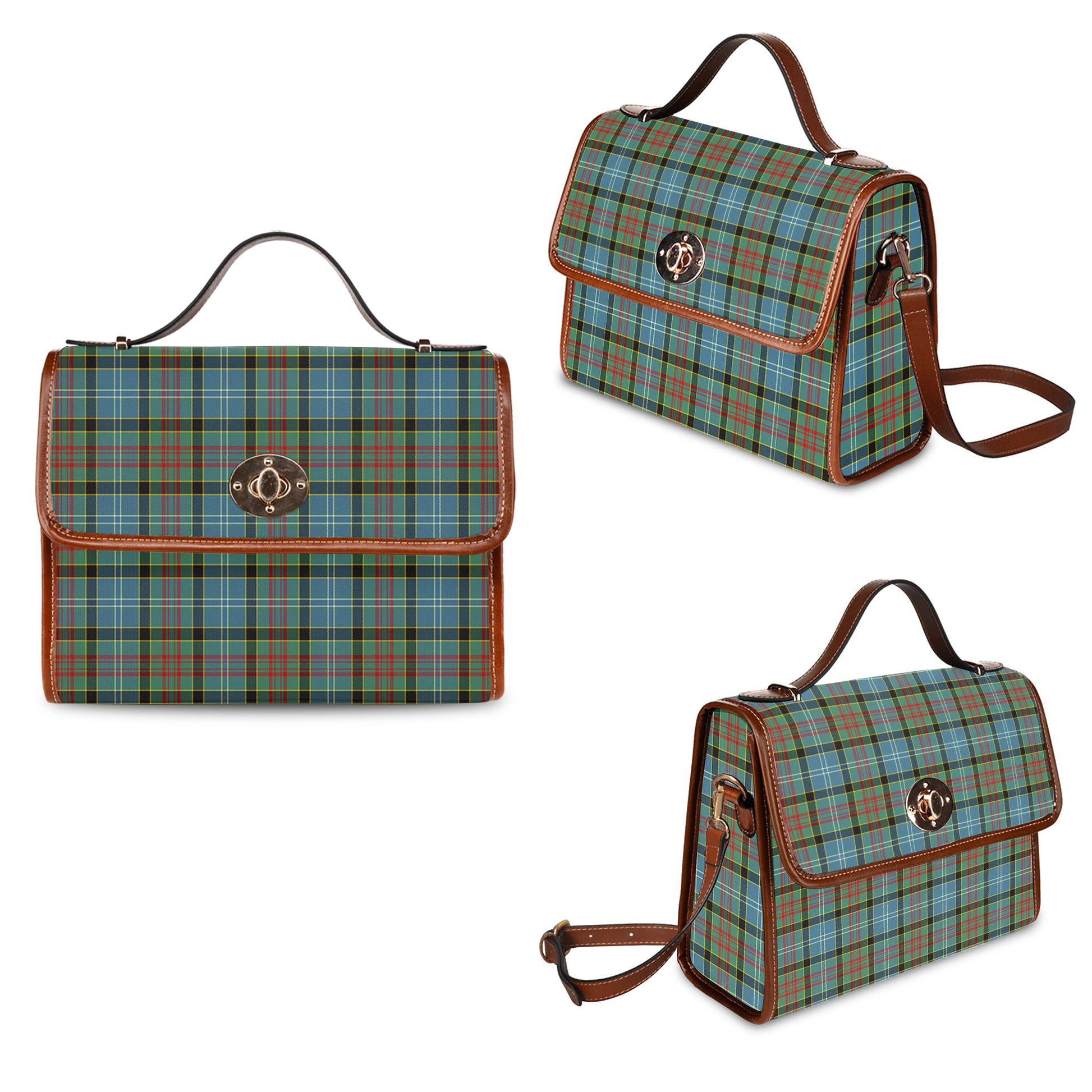cathcart-tartan-leather-strap-waterproof-canvas-bag