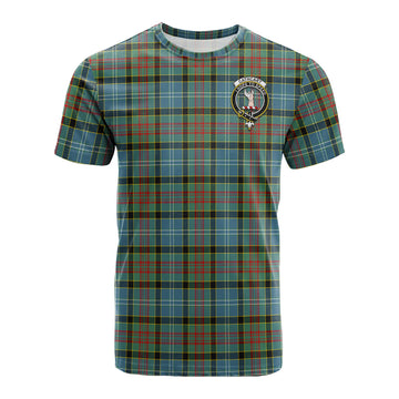 Cathcart Tartan T-Shirt with Family Crest
