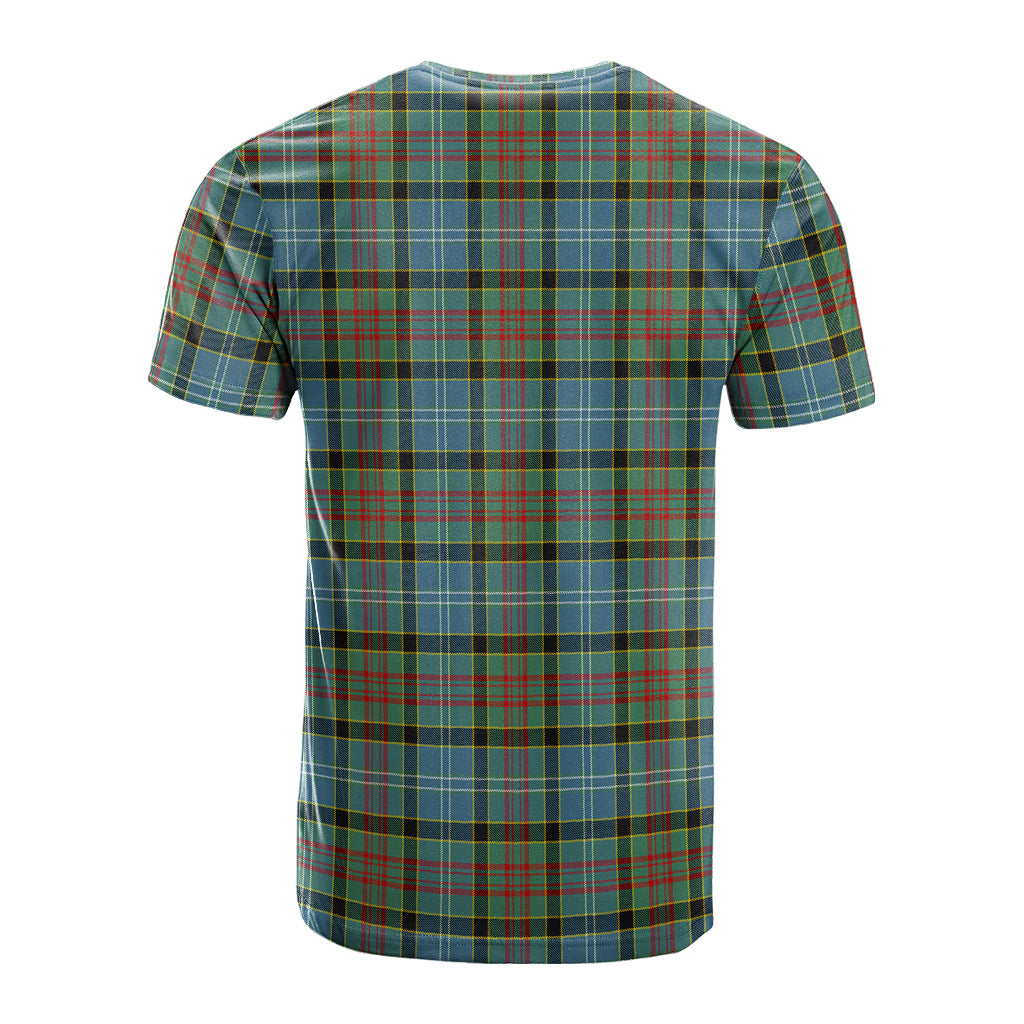 Cathcart Tartan T-Shirt with Family Crest - Tartan Vibes Clothing