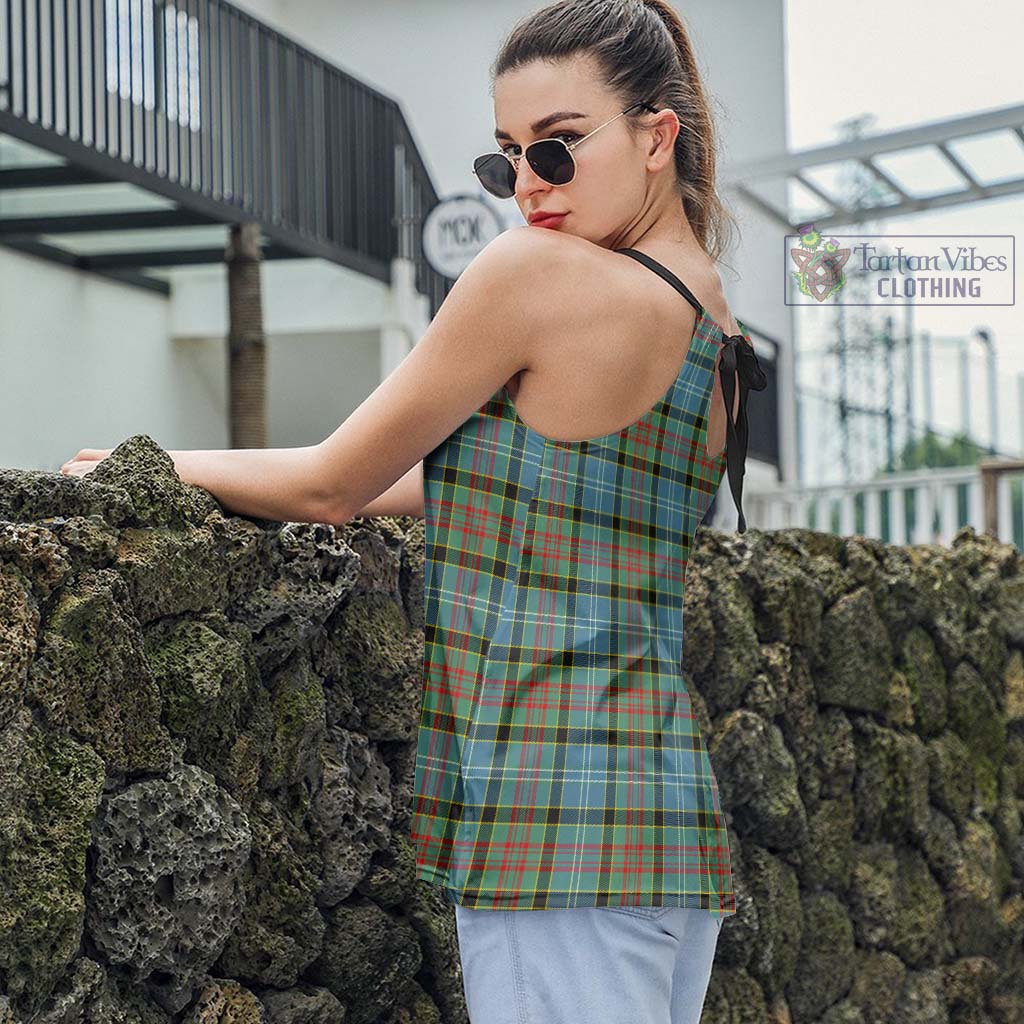 Tartan Vibes Clothing Cathcart Tartan Loose Halter Neck Camisole