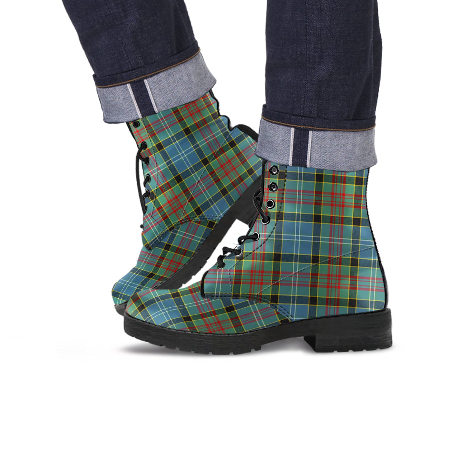 cathcart-tartan-leather-boots