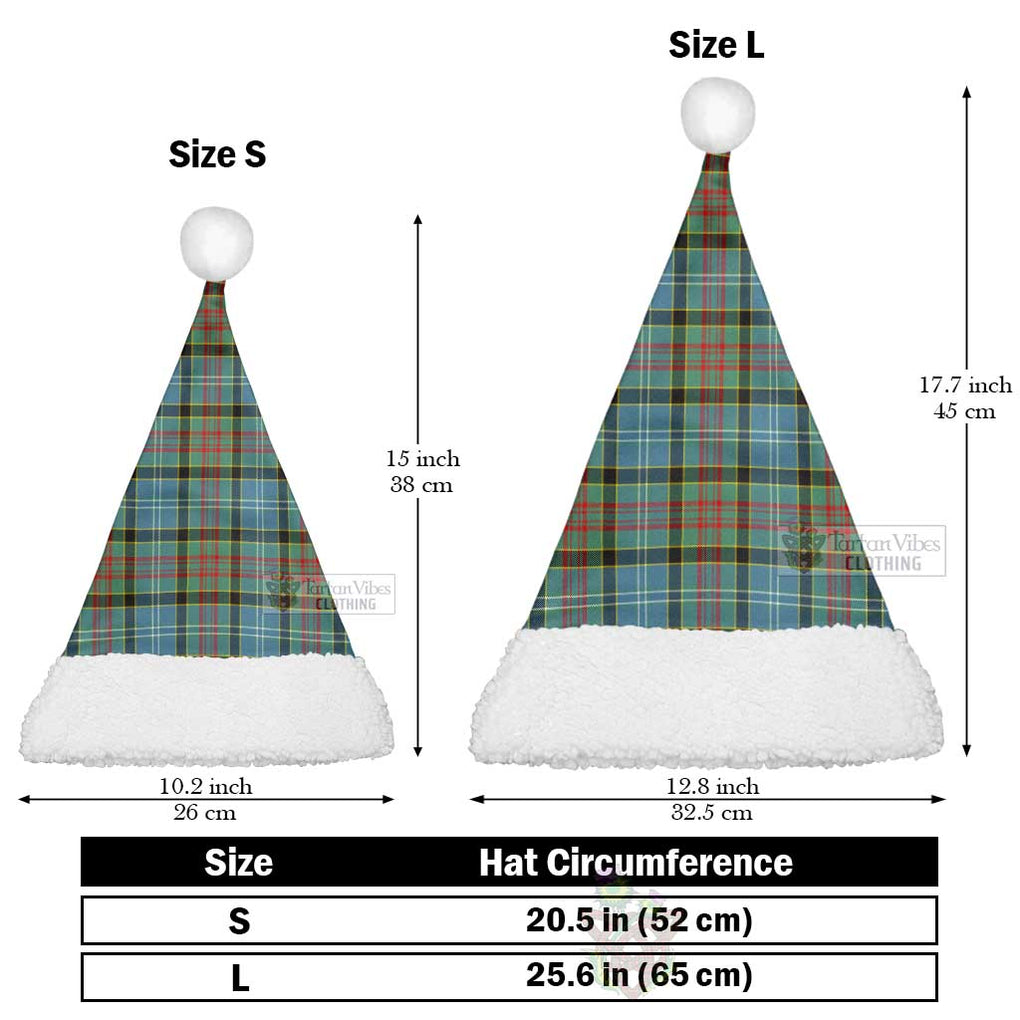 Tartan Vibes Clothing Cathcart Tartan Christmas Santa Hats