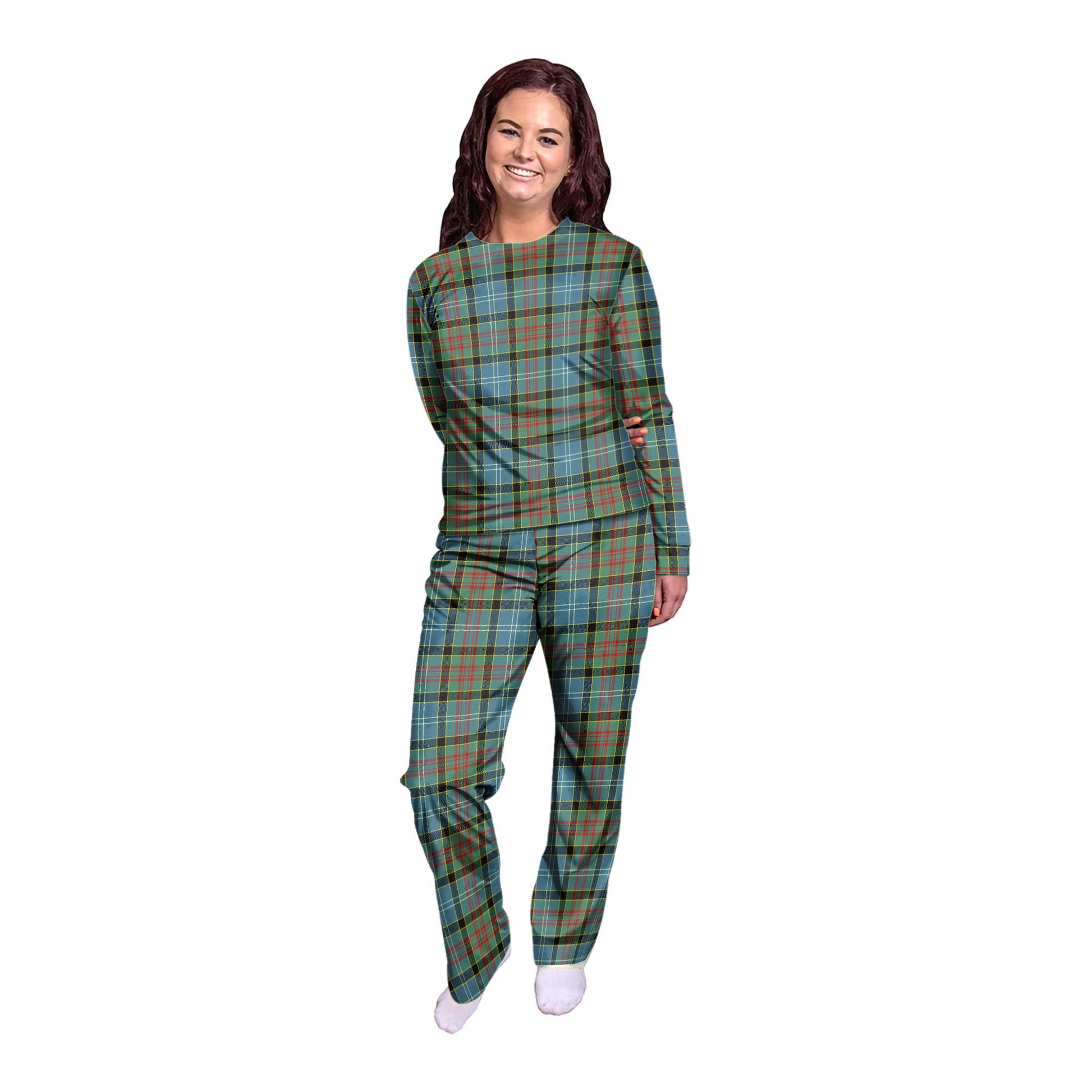 Cathcart Tartan Pajamas Family Set - Tartan Vibes Clothing