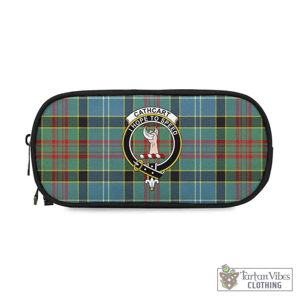 Tartan Vibes Clothing Cathcart Tartan Pen and Pencil Case with Family Crest