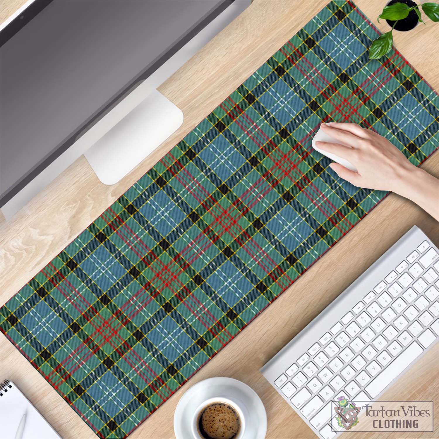 Tartan Vibes Clothing Cathcart Tartan Mouse Pad
