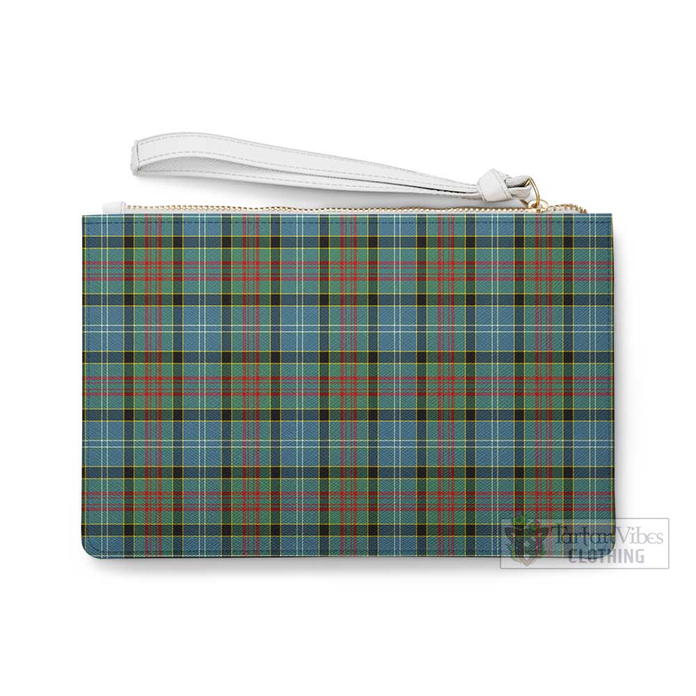 Tartan Vibes Clothing Cathcart Family Crest Tartan Clutch Bag