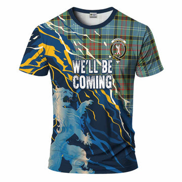 Cathcart Scotland Tartan T-Shirt WC2026 Football - We'll Be Coming