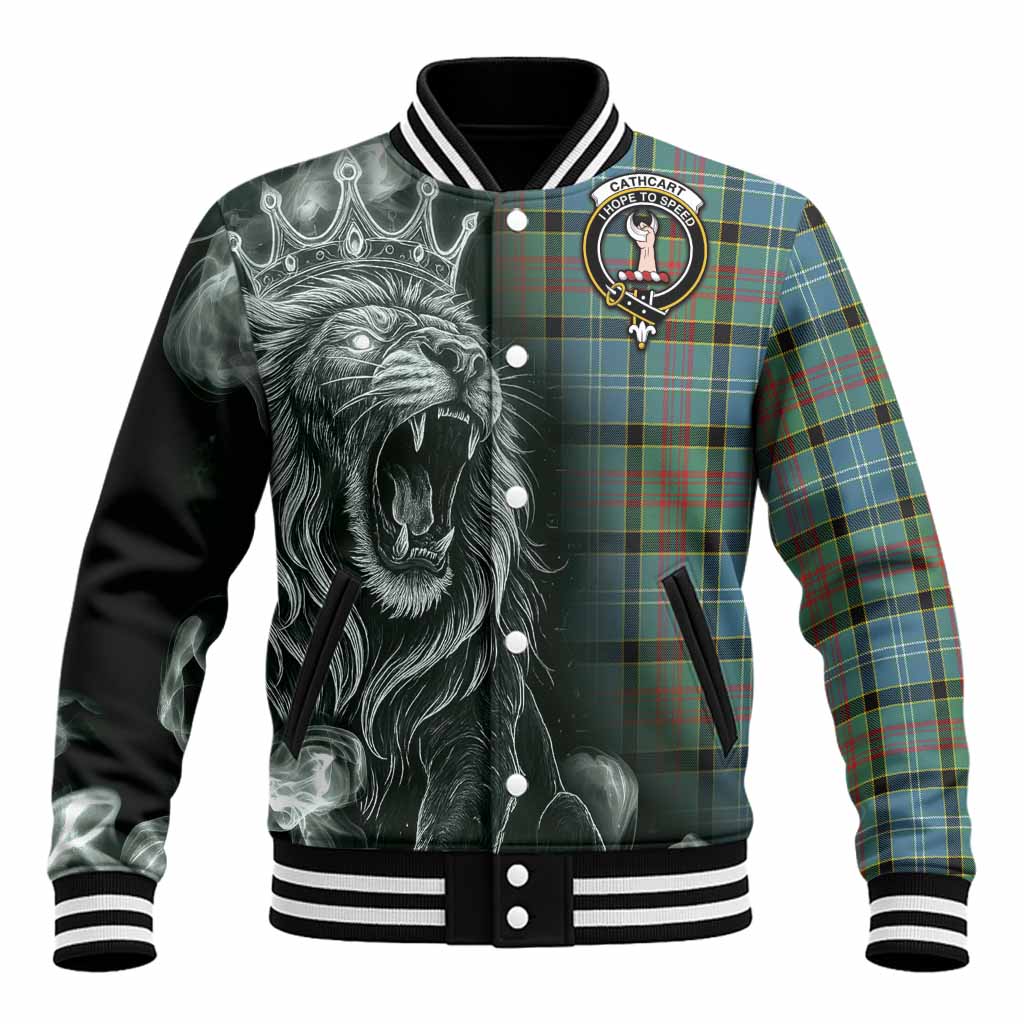 Cathcart Tartan Baseball Jacket Roaring Lion Heritage