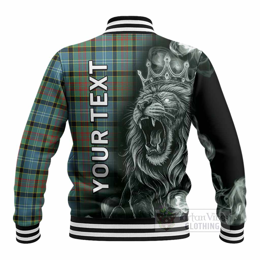 Cathcart Tartan Baseball Jacket Roaring Lion Heritage